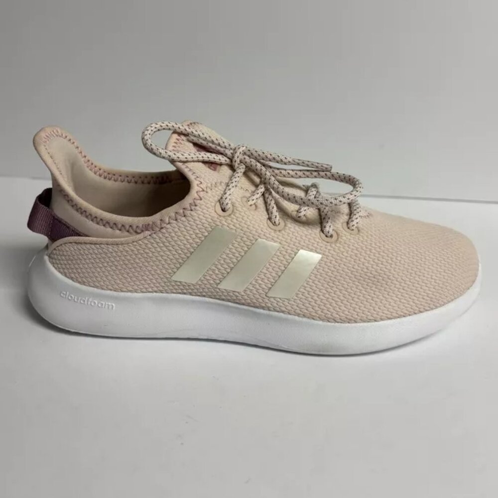 Adidas Big Kids’ Cloudfoam Pure SPW Sneakers Pink, Girls’ Size 4 M